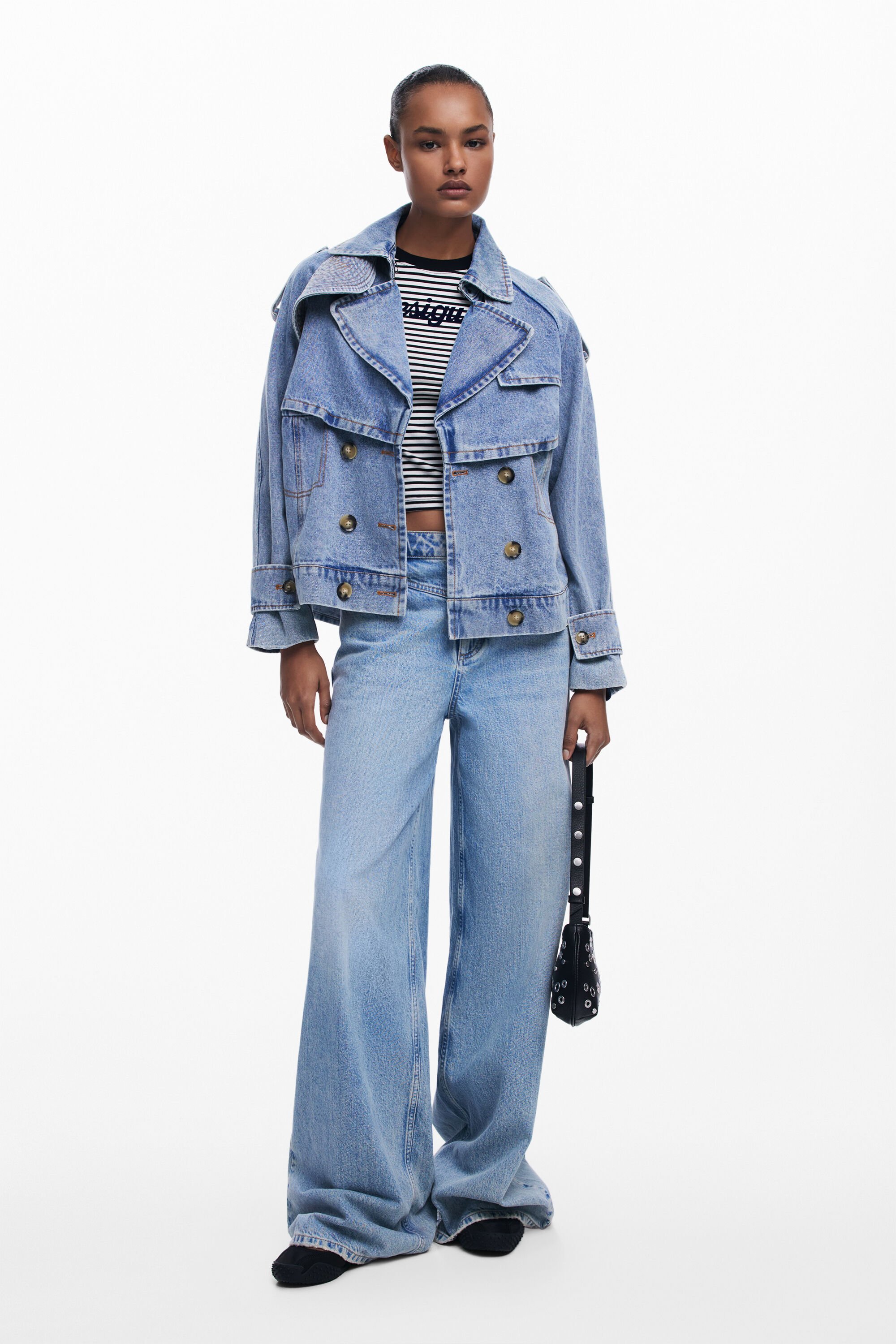 スタッズ付きハンドバッグ I Desigual.com
