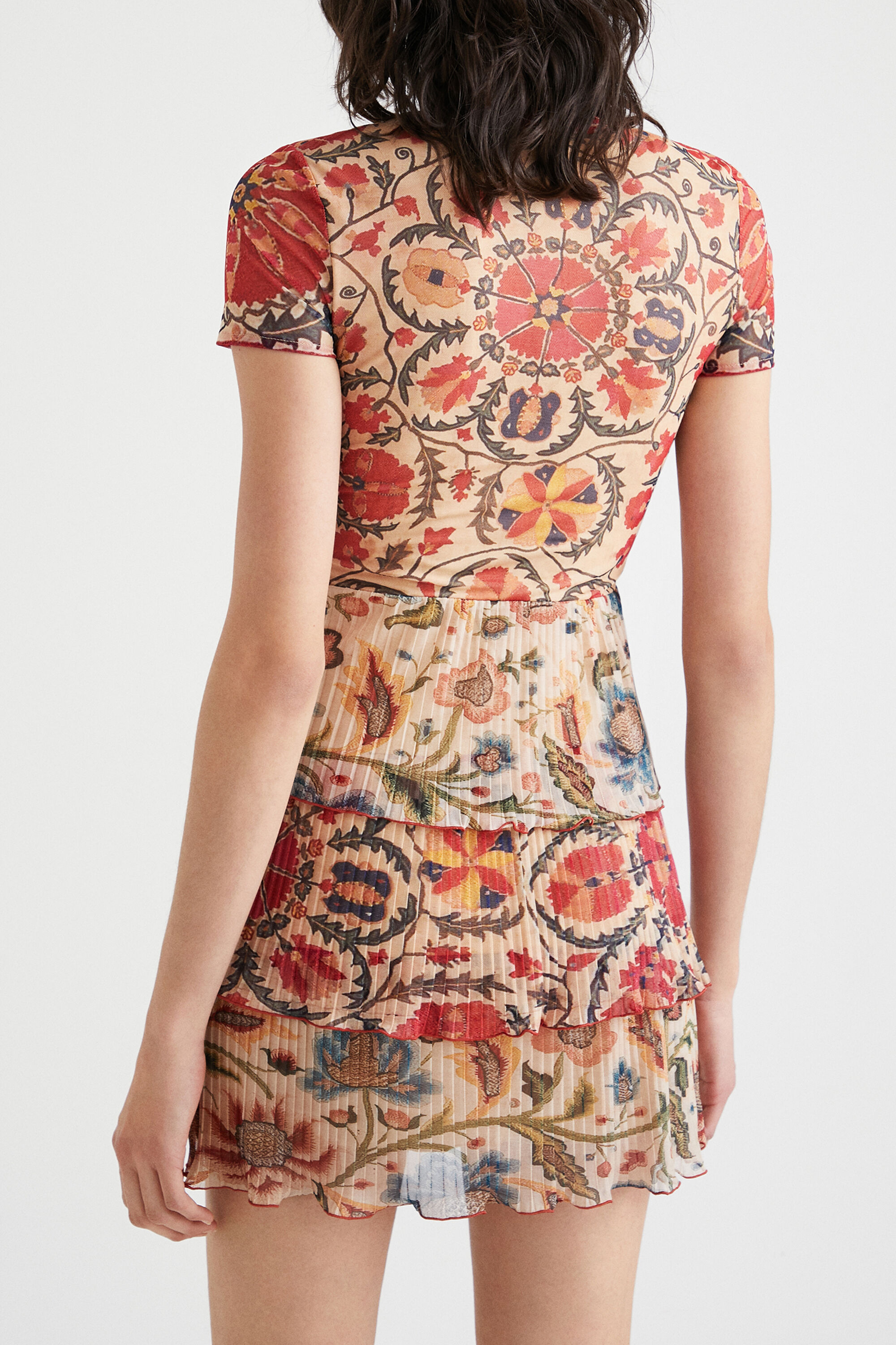 花柄 レイヤードワンピース | Desigual.com