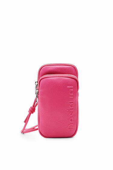 Handytasche mit Portemonnaie Handybag - Altrosa