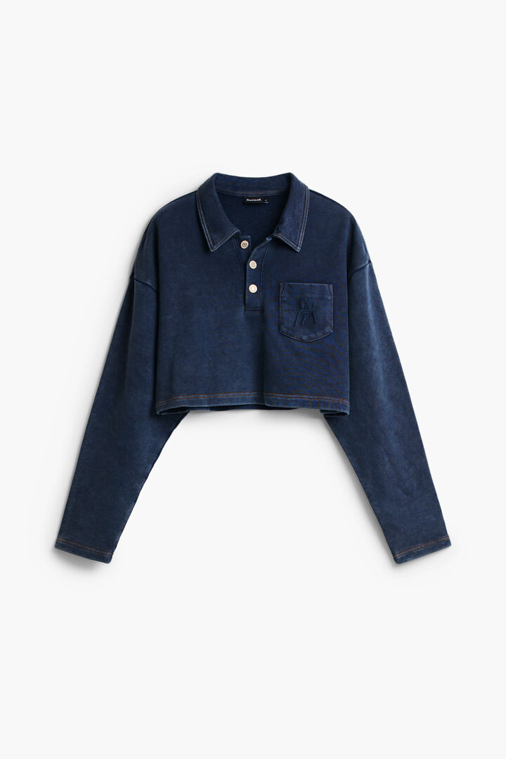Sudadera polo botones | Desigual