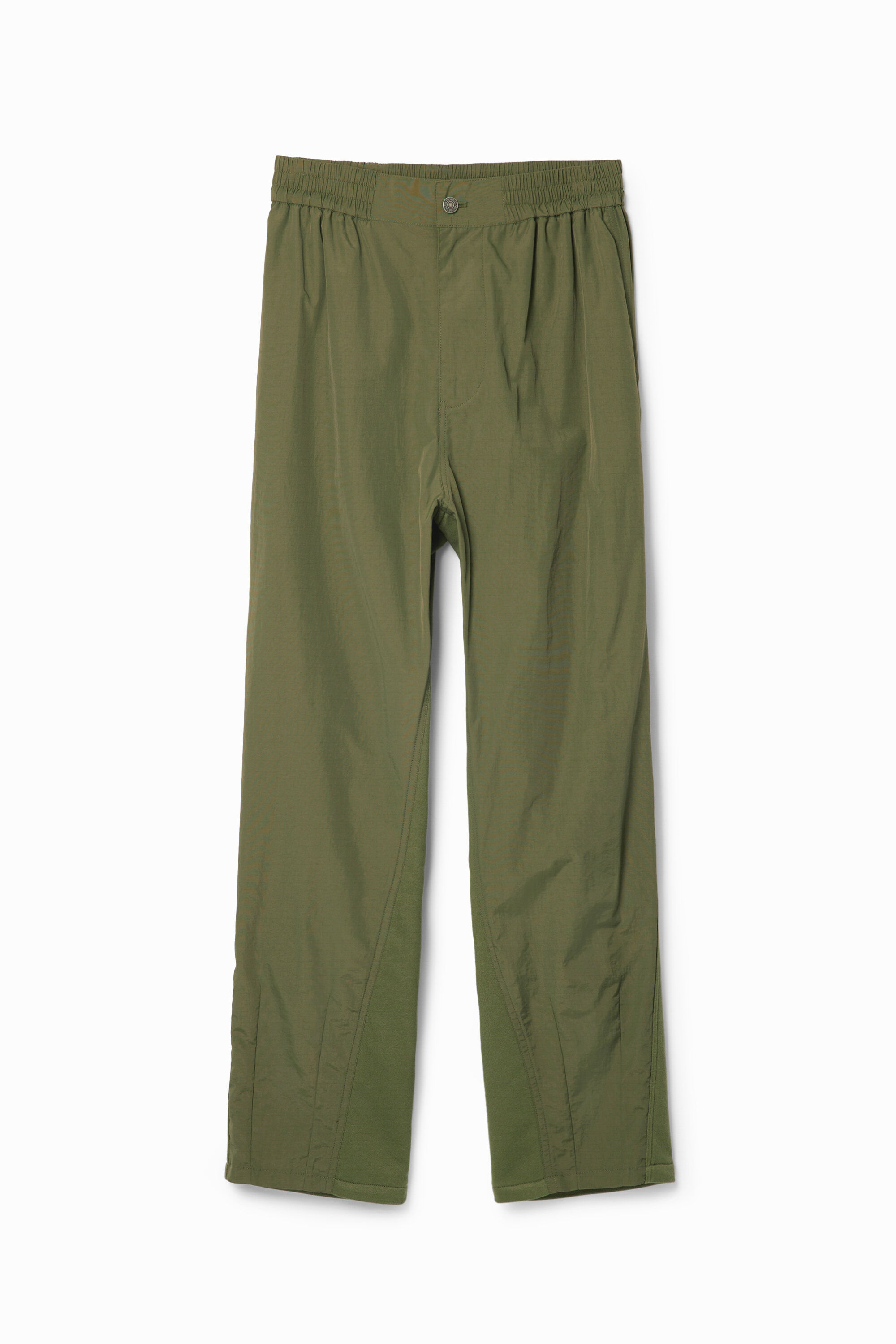 Pantalón híbrido pliegues - GREEN - 28