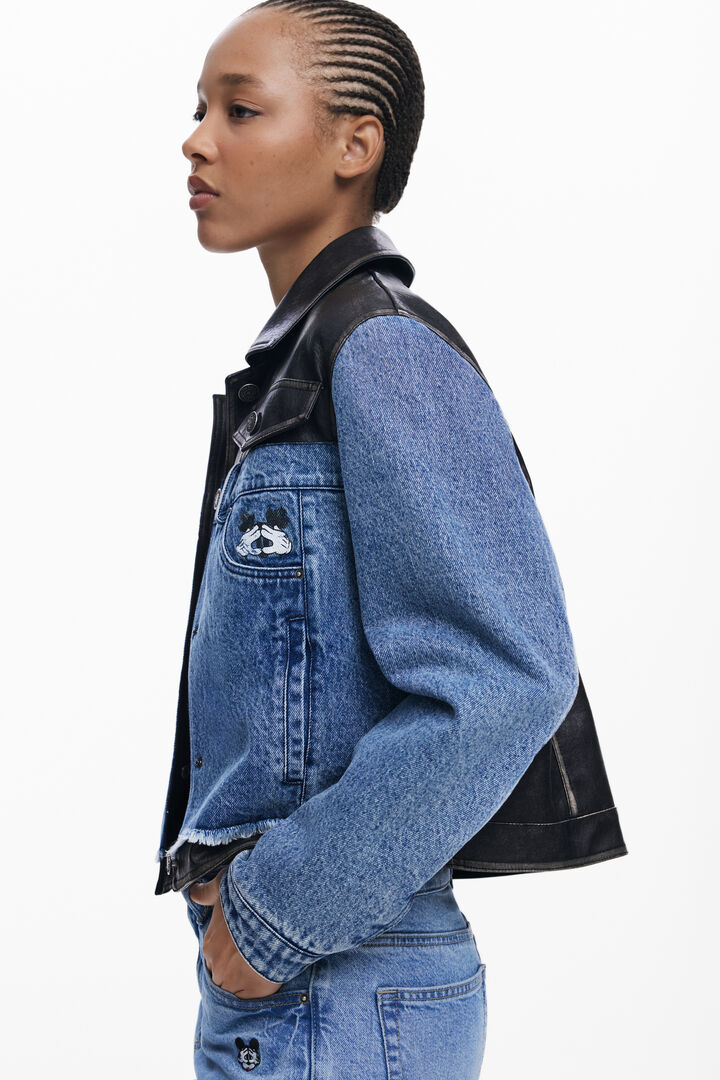Gewachste Mickey™ Jeansjacke | Desigual