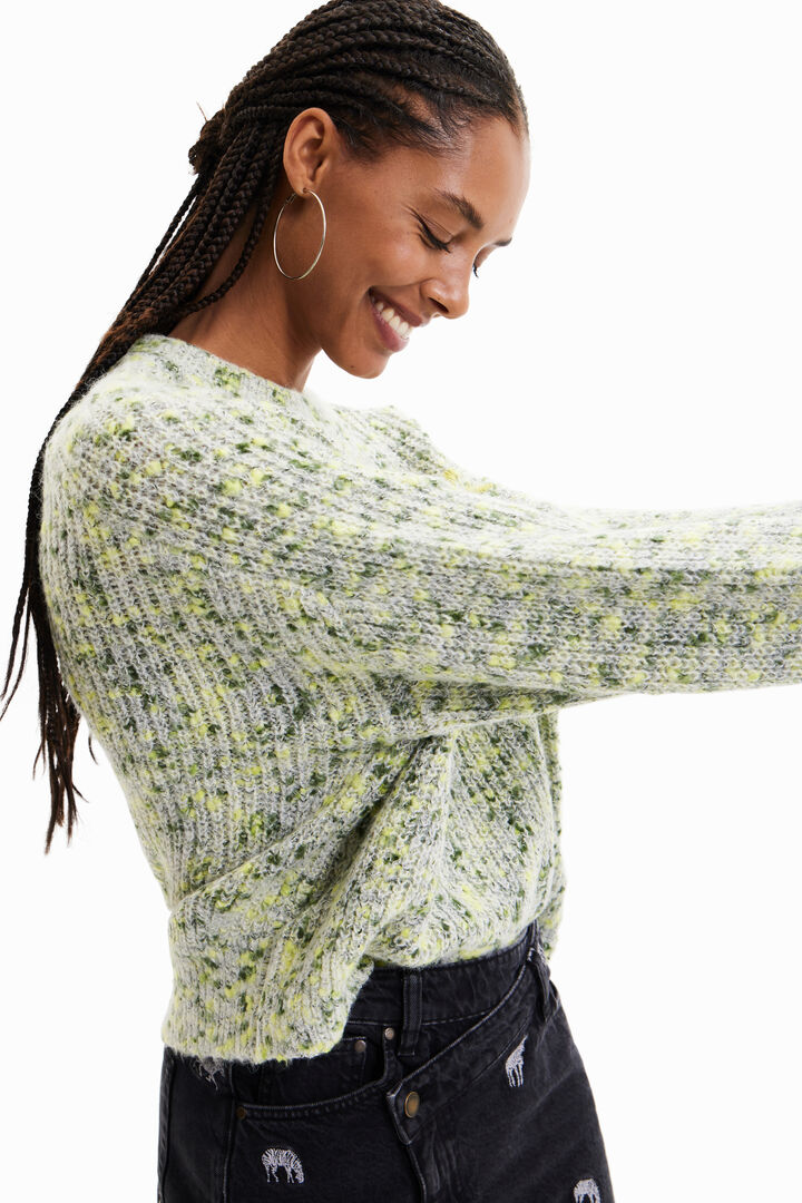Jersey punto grueso con bordado | Desigual