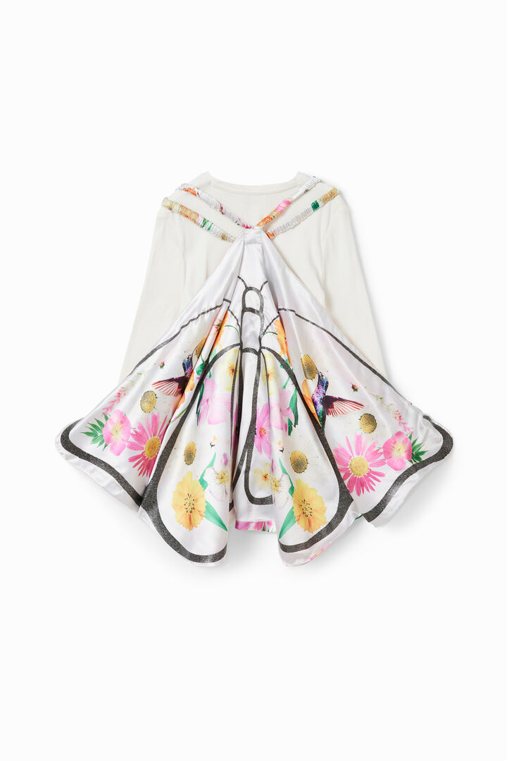 Samarreta canalé ales papallona | Desigual