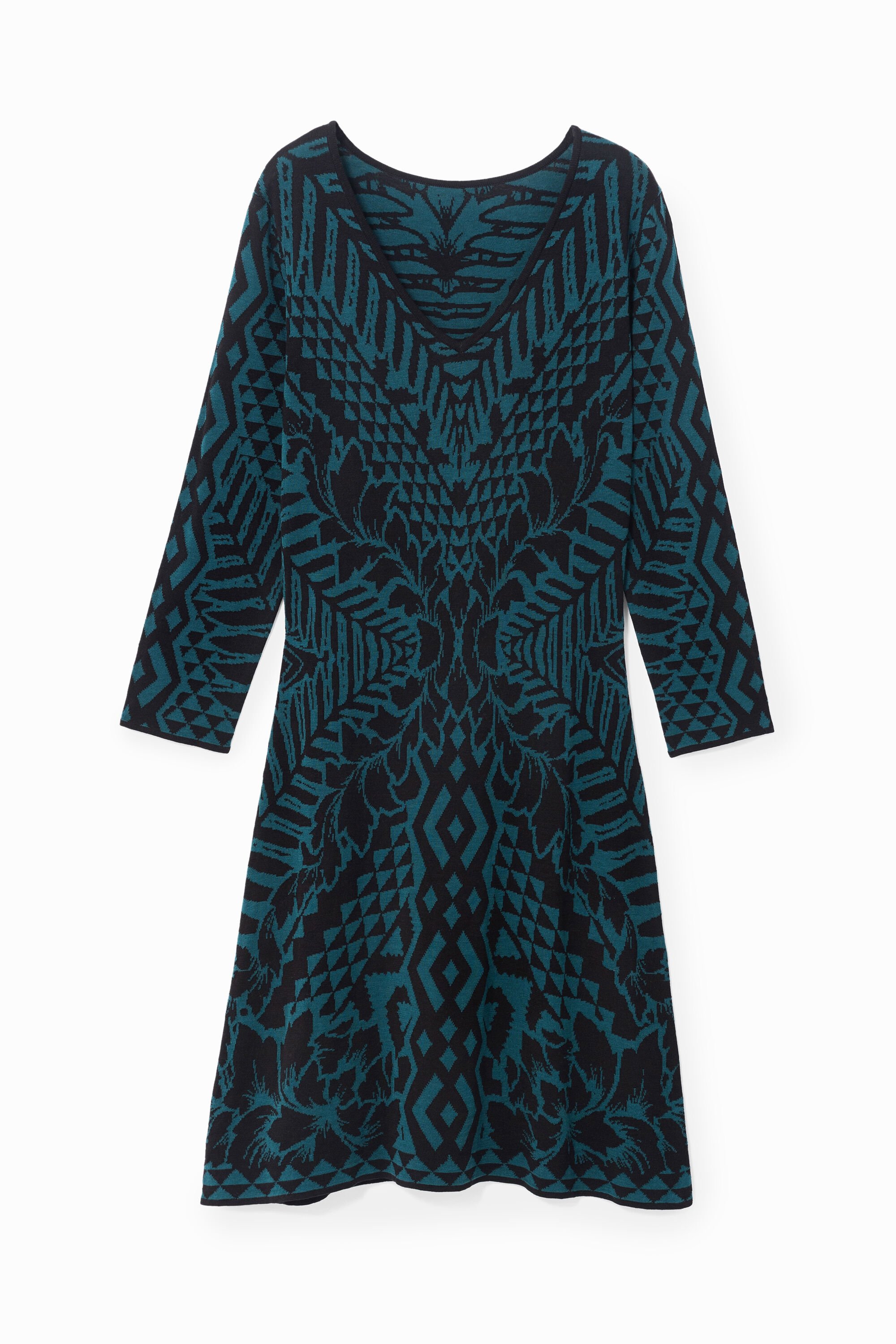 V neck dress Desigual