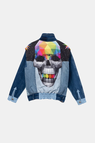 Iconic Jacket: Okuda Skull | Desigual