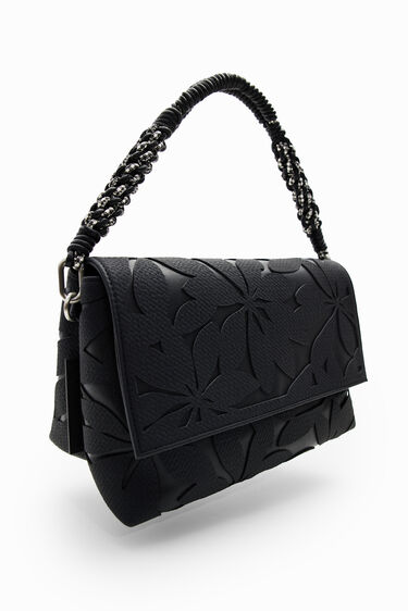 Midsize die-cut flower crossbody bag | Desigual