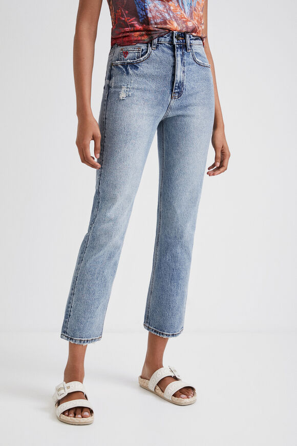 Ankle-Jeans Straight