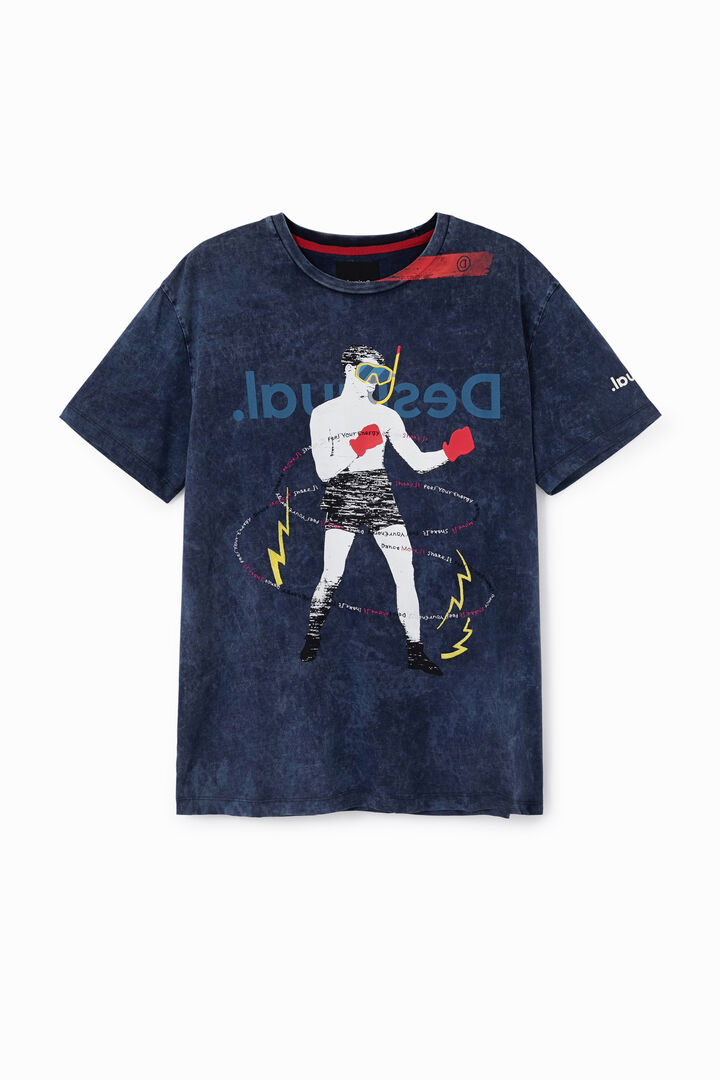 T-Shirt Aufdruck Collage | Desigual