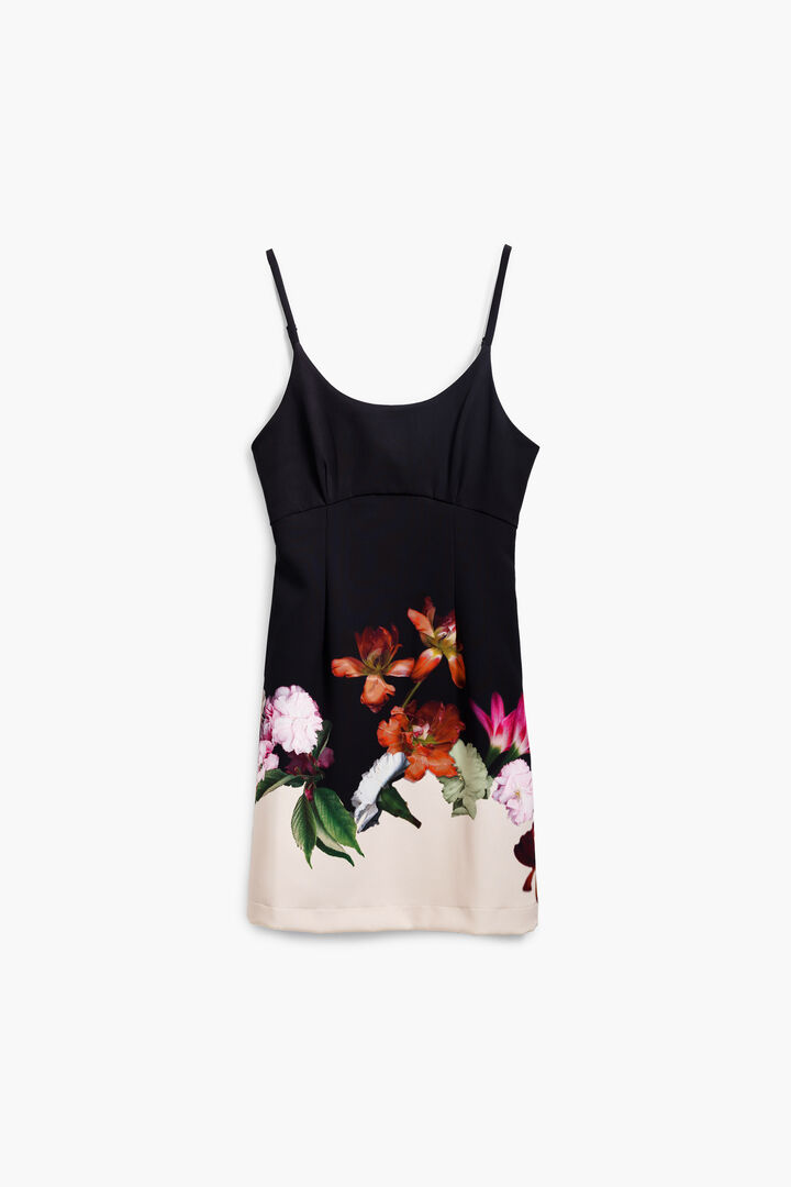 Printed mini dress