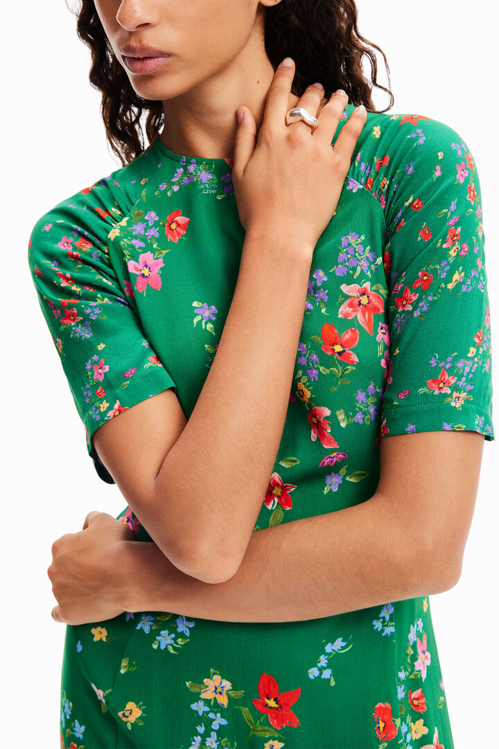 Short floral dress | Desigual