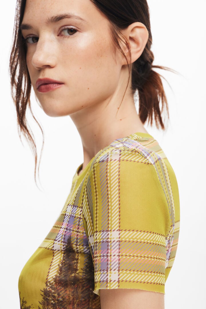 Camiseta tul estampado | Desigual