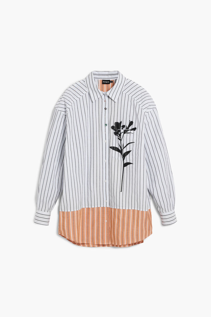 Camisa larga rayas | Desigual