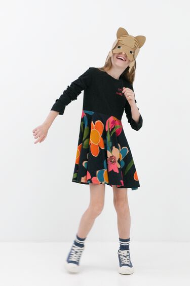 Vestido dois em um floral | Desigual