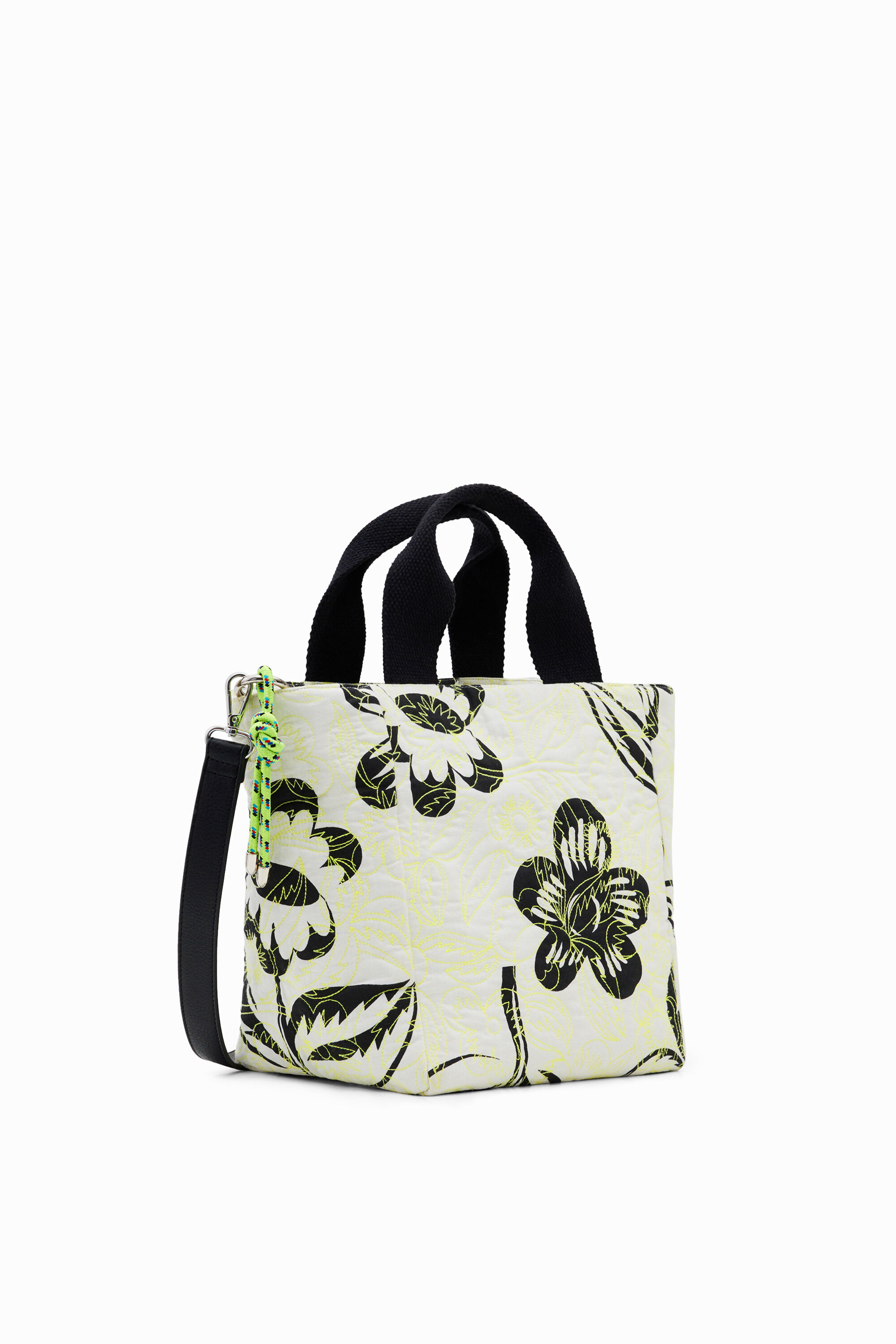 M floral handbag