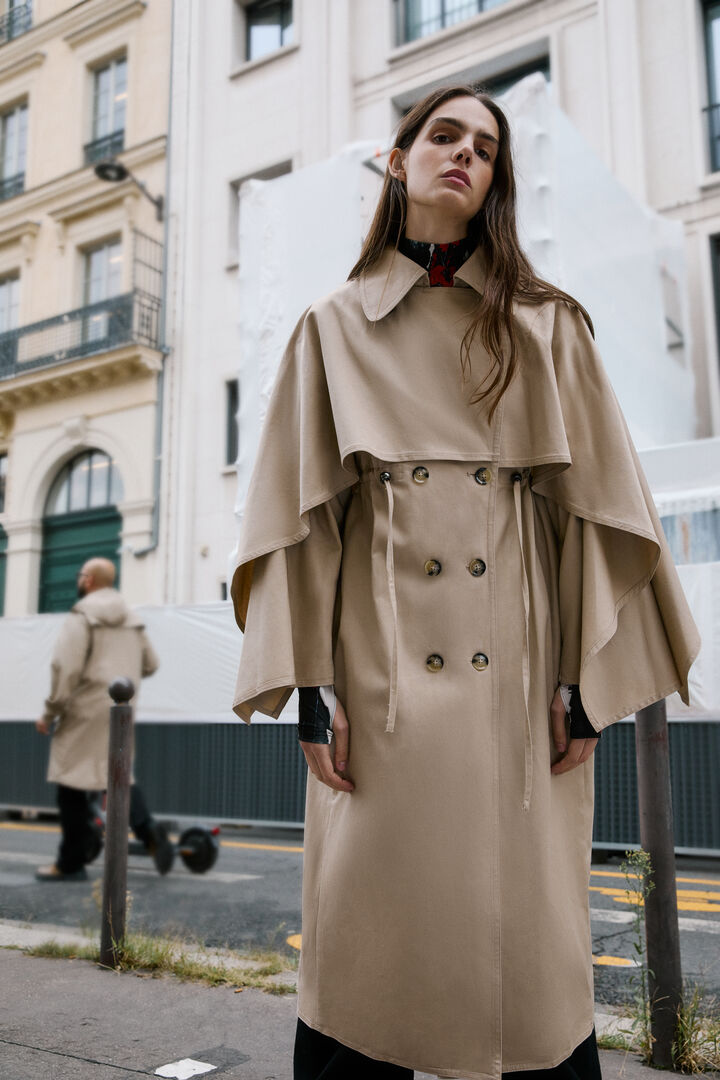 Metrepierre trench coat