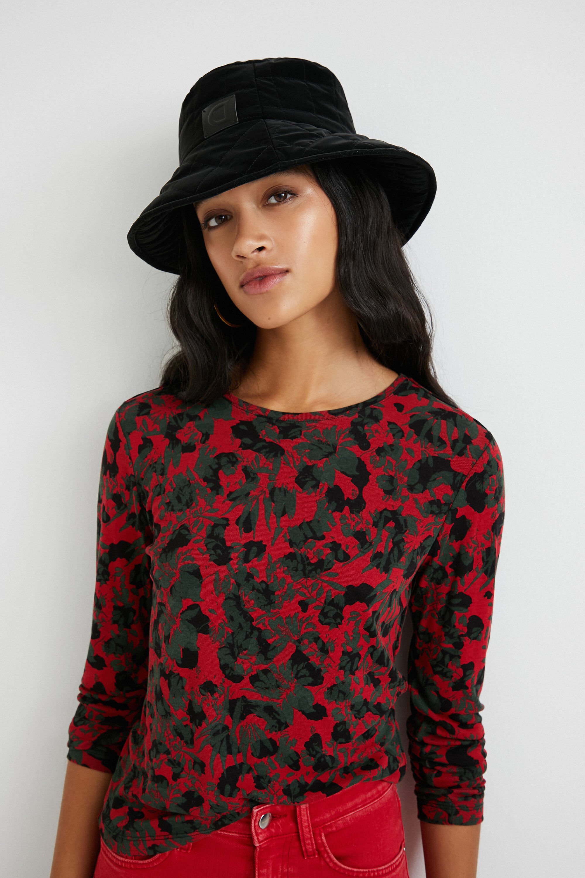 Slim T-shirt animal print