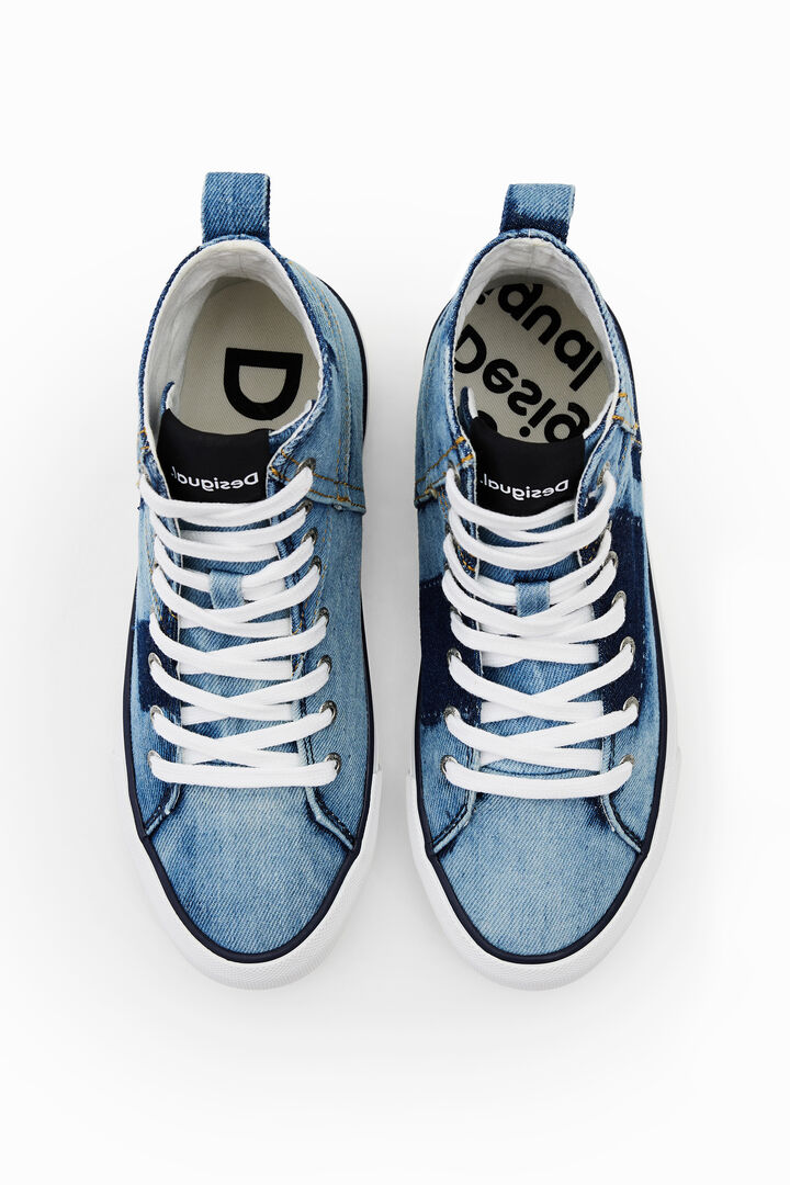 Sneakers altas denim | Desigual