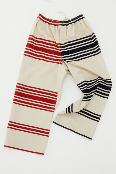 Hed Mayner striped wide-leg trousers | Desigual