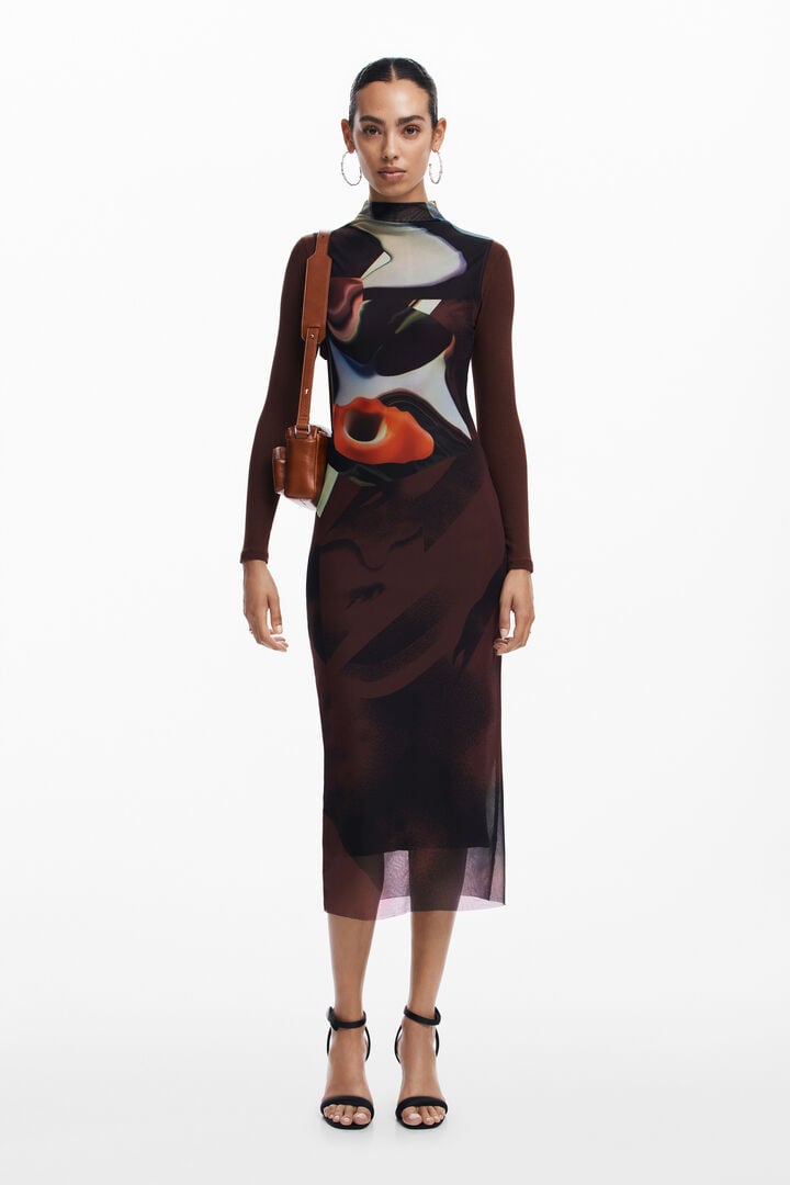 Vestido midi multiposición