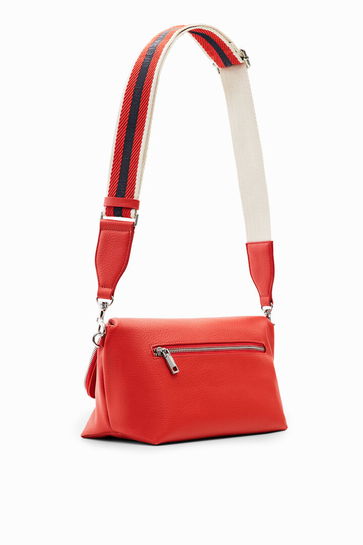 Half-logo crossbody bag | Desigual