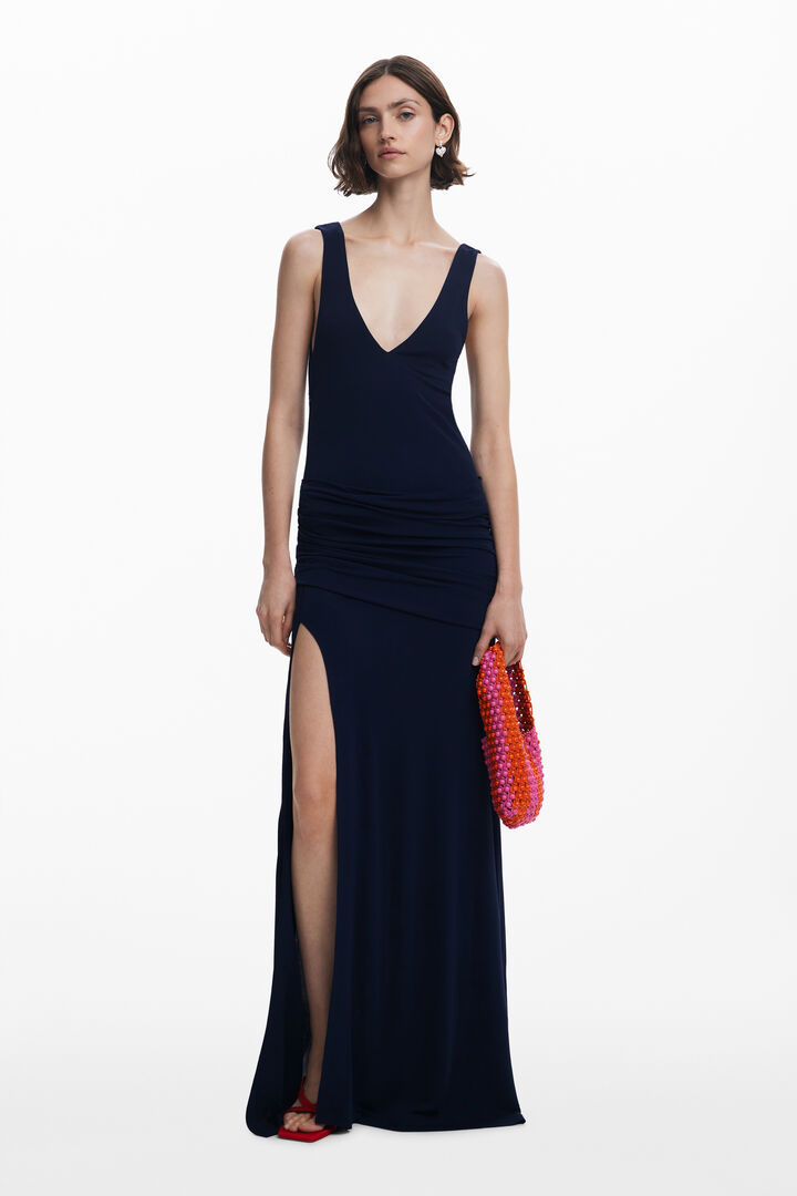 Hosszú sliccelt ruha | Desigual