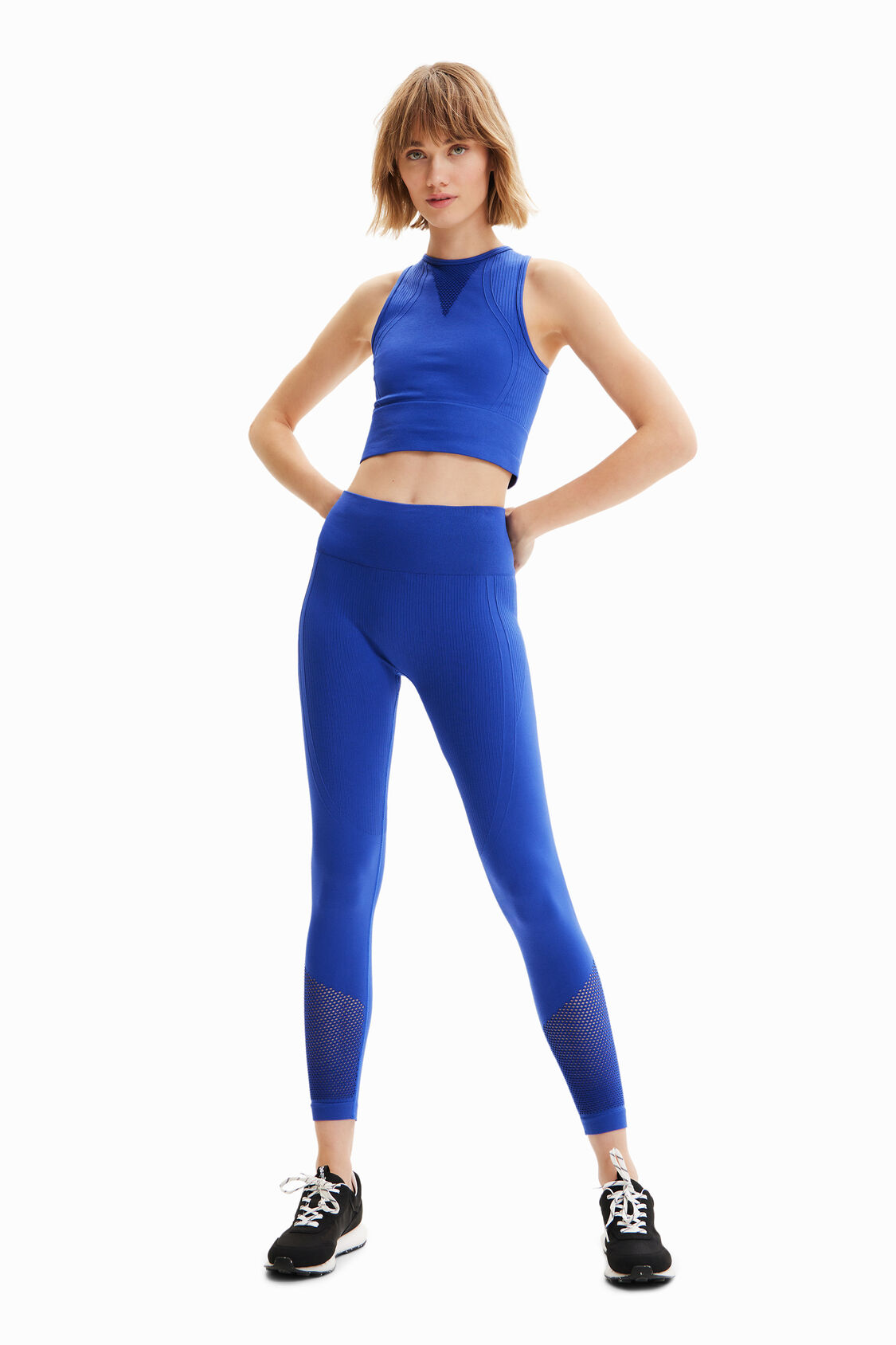 Women's Textured leggings I Desigual.com