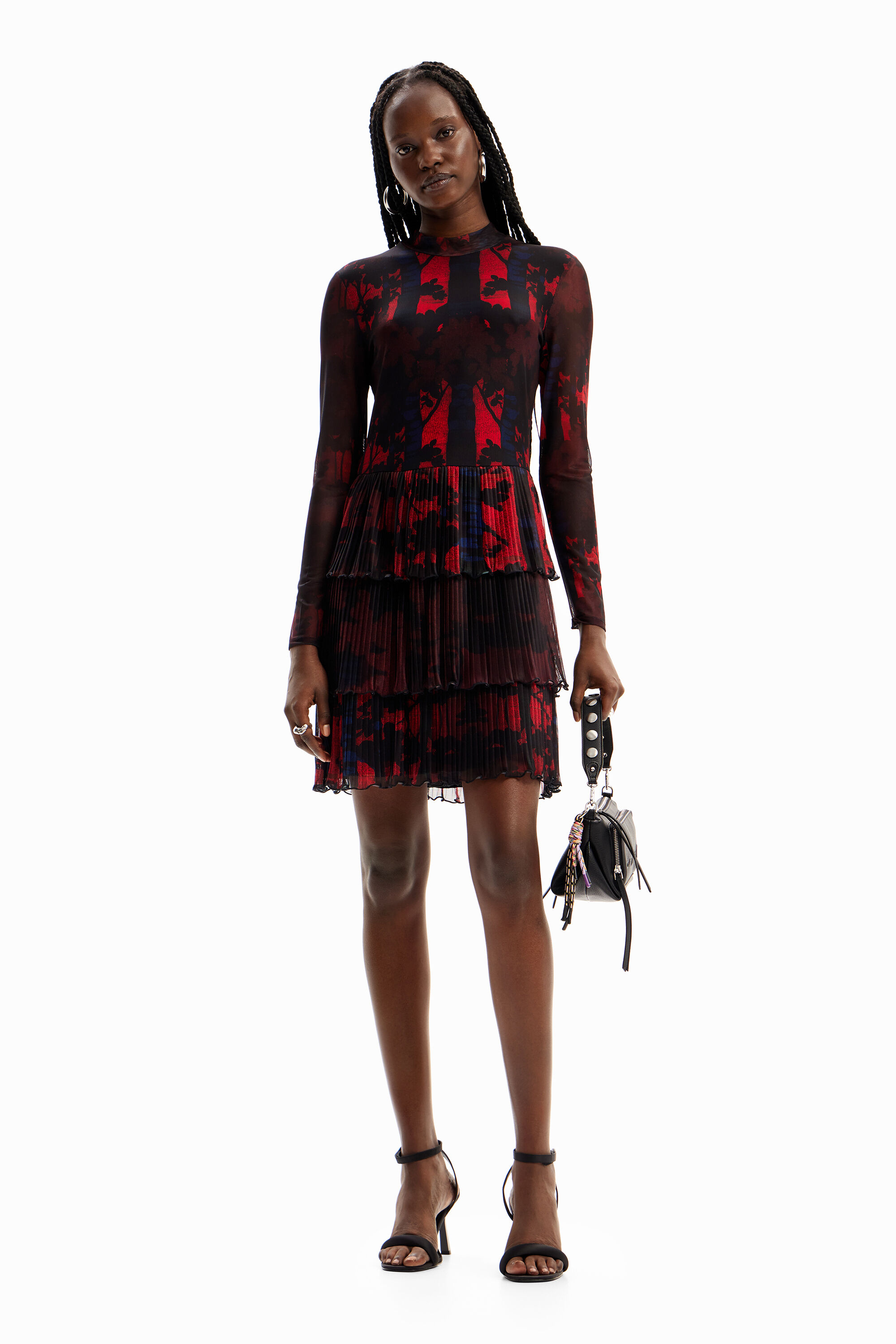 Desigual M. Christian Lacroix short pleated dress