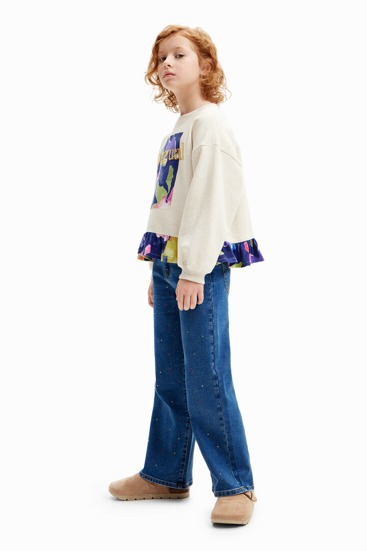 Sudadera flores | Desigual