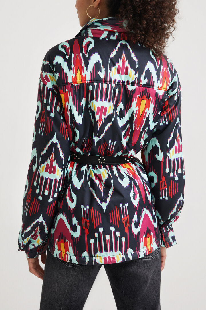 Sobrecamisa acolchada estampada | Desigual