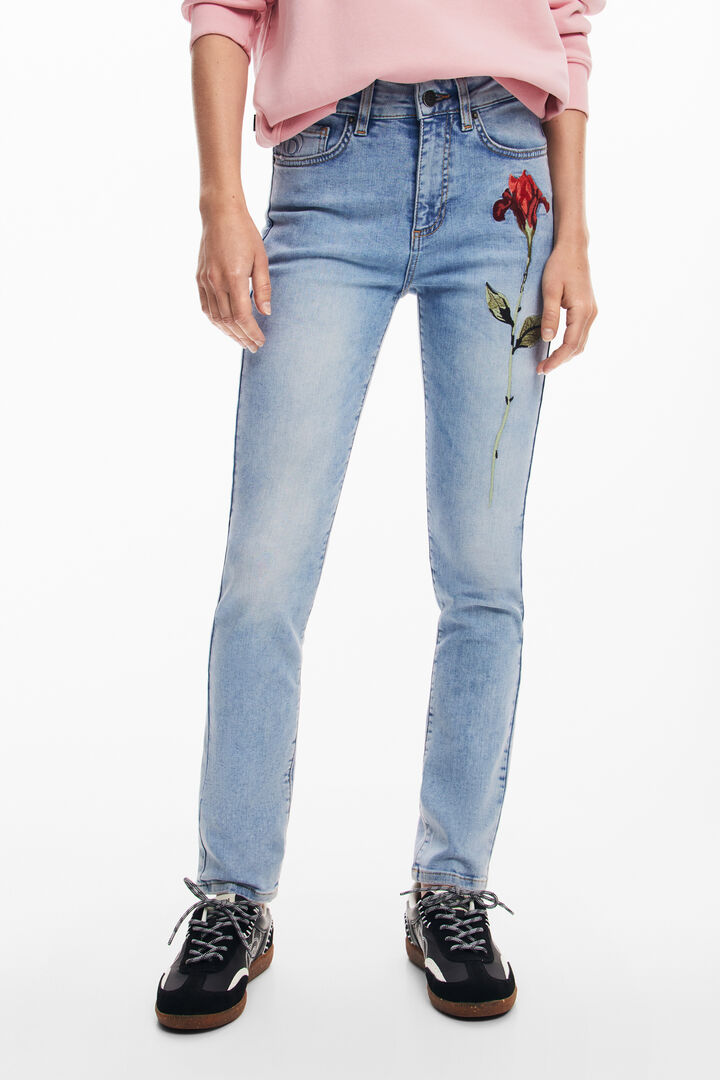 Pantalón vaquero rosa | Desigual