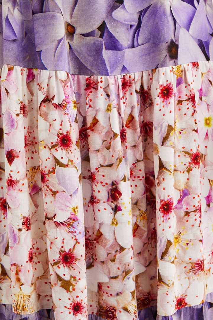 Virágos maxi ruha | Desigual