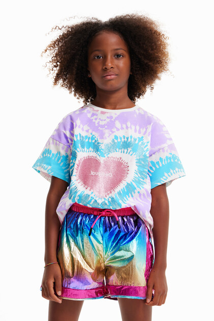 T-shirt manches courtes tie and dye