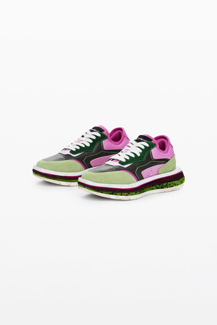 Runner patch sneakers | Desigual