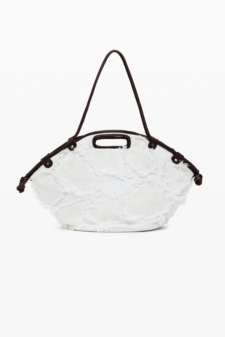 Embroidered medium bag | Desigual