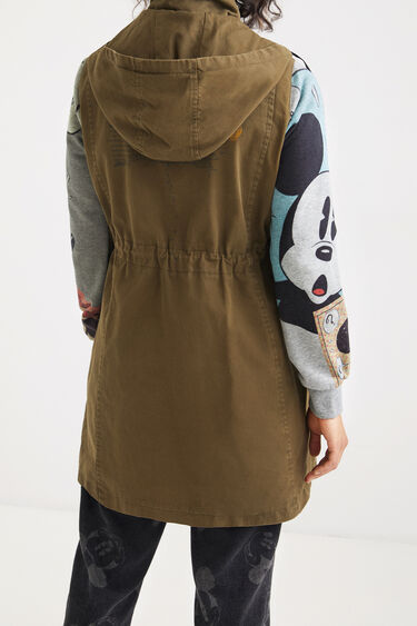 Mickey Mouse hooded parka | Desigual
