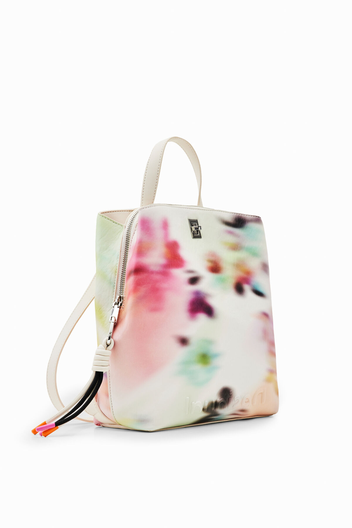 Desigual Out of Focus Small  Backpack Desigual BACKPACK FIBONACCI HAMPTON MINI Black - Fast  main image 3