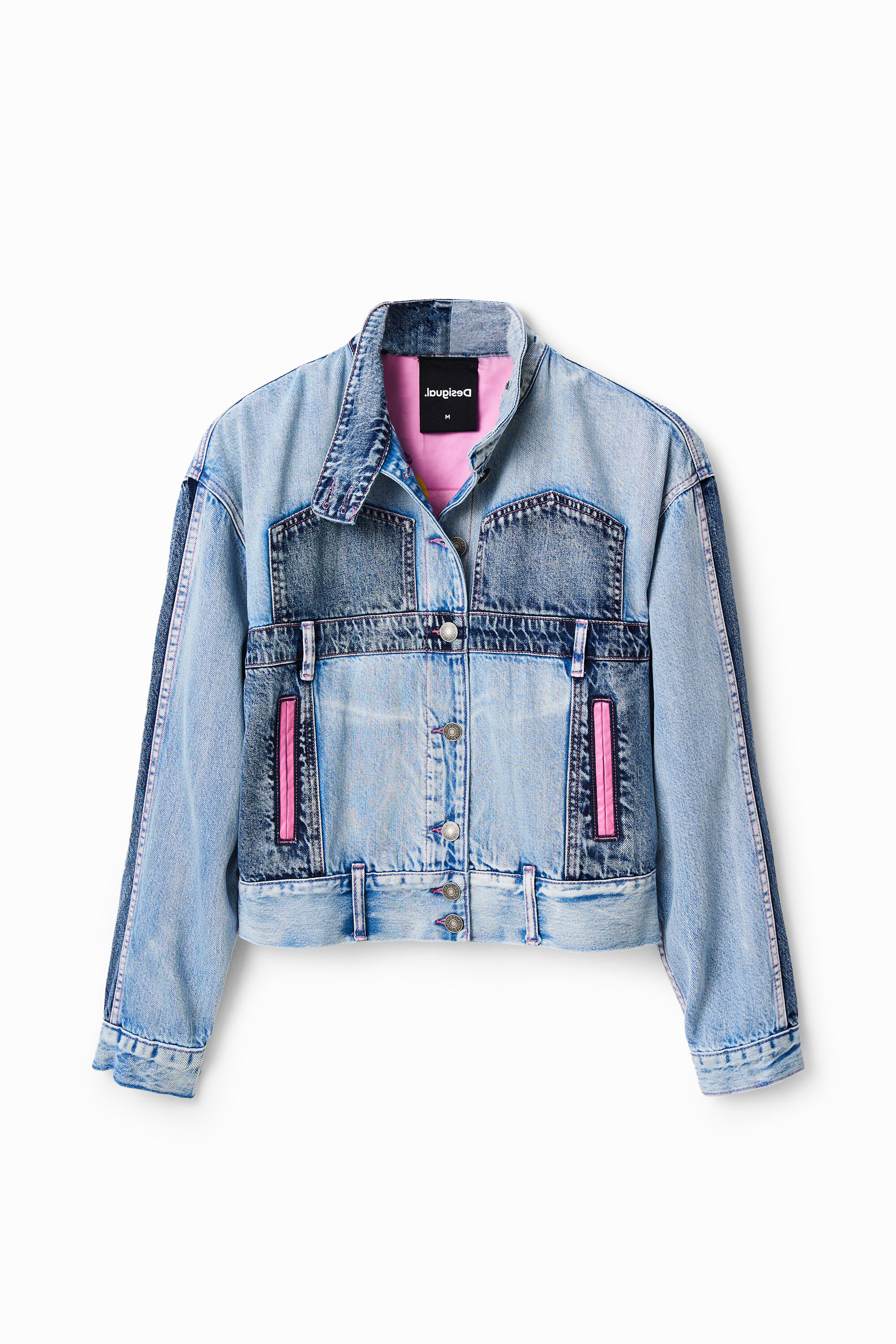 Chaqueta vaquera oversize Pantera Rosa