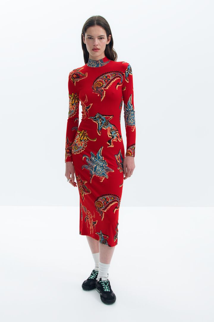 Sukienka zaprojektowana przez Mr. Christian Lacroix | Desigual
