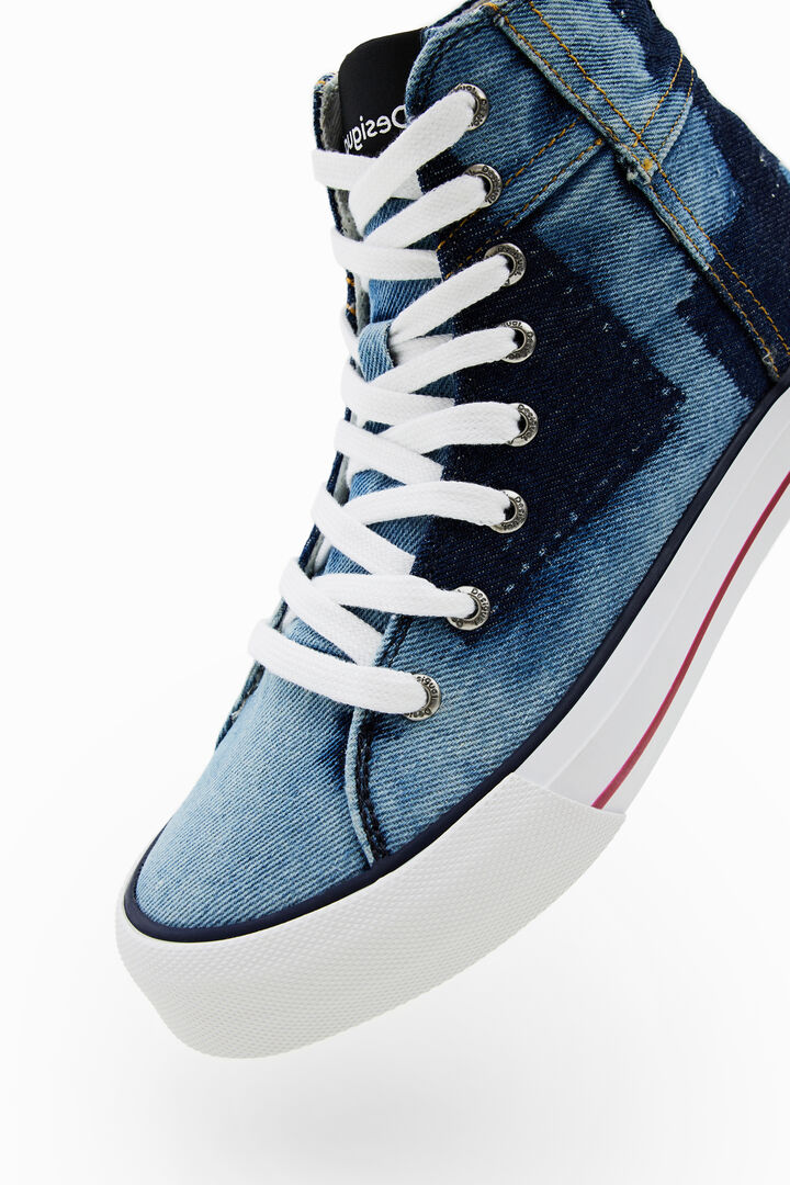 Sneakers altas denim | Desigual