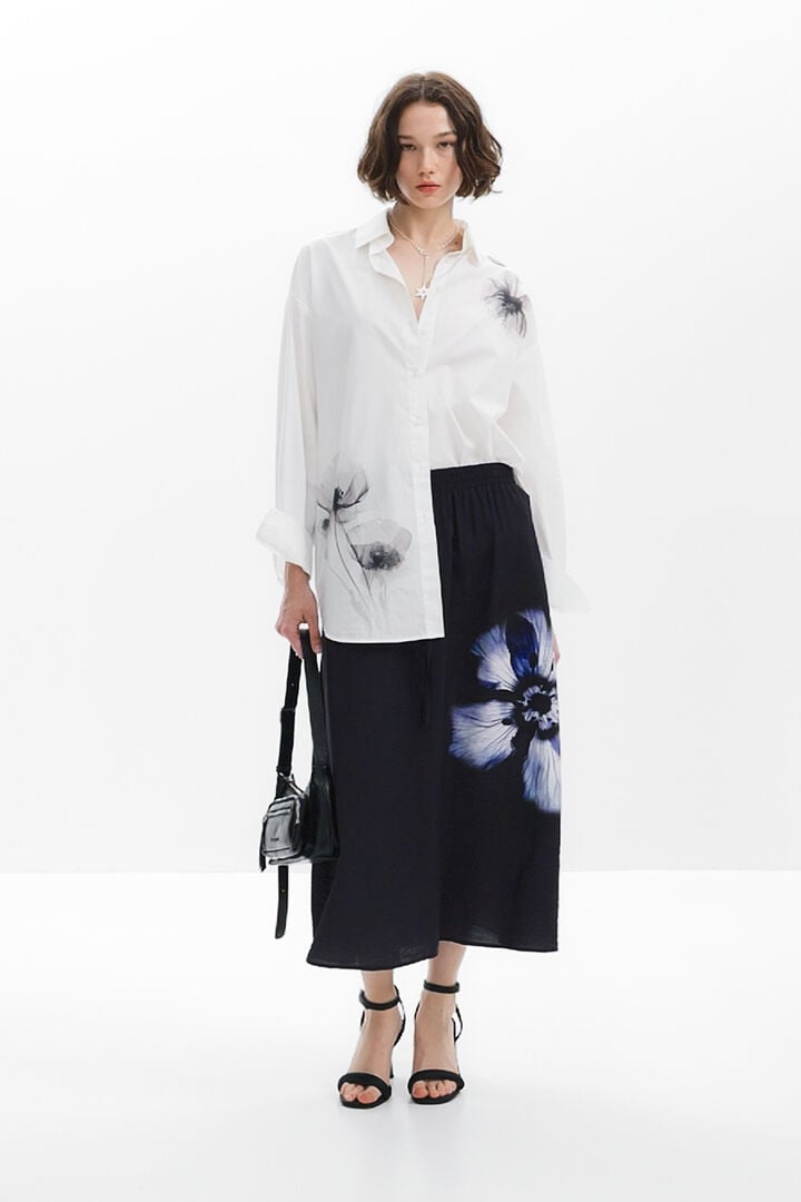 Poppy print shirt | Desigual
