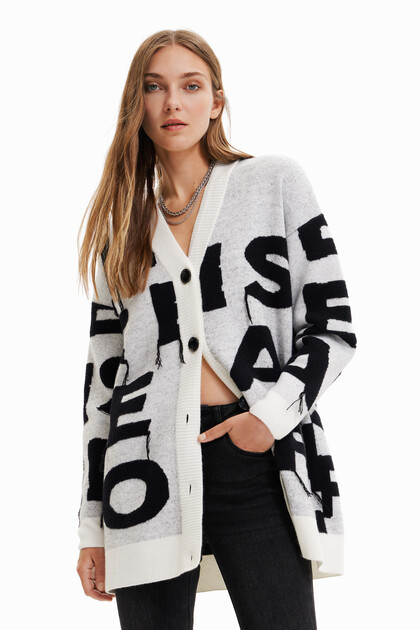 Oversize-Cardigan Messages