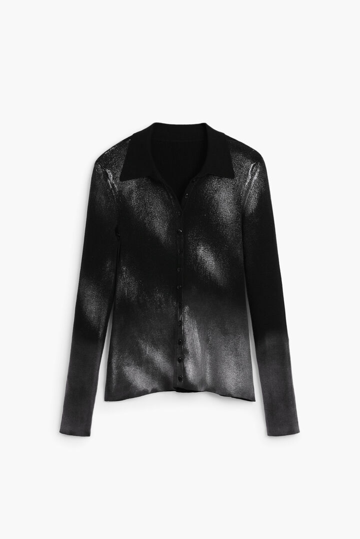 Buttoned knit T-shirt | Desigual