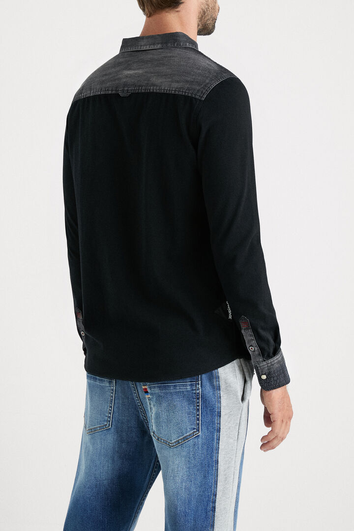 Polo algodón y denim | Desigual