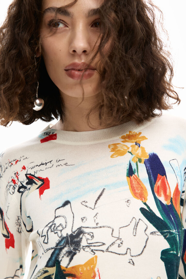 Jersey fino plantas | Desigual