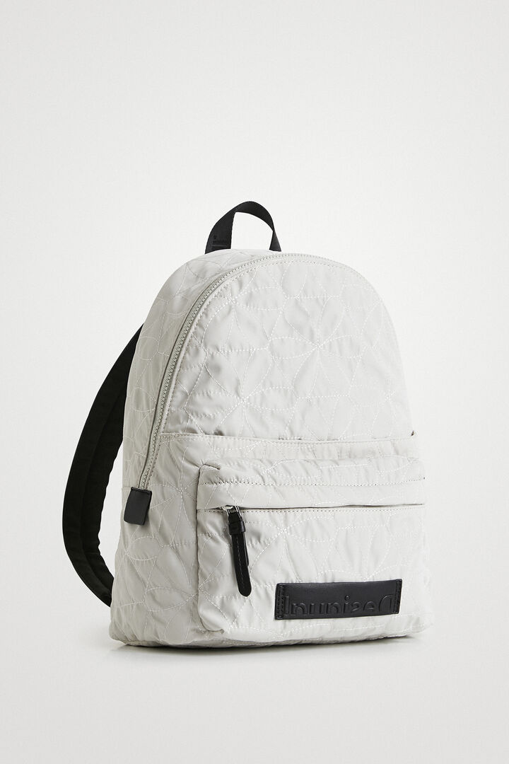 Mochila reciclada textura | Desigual