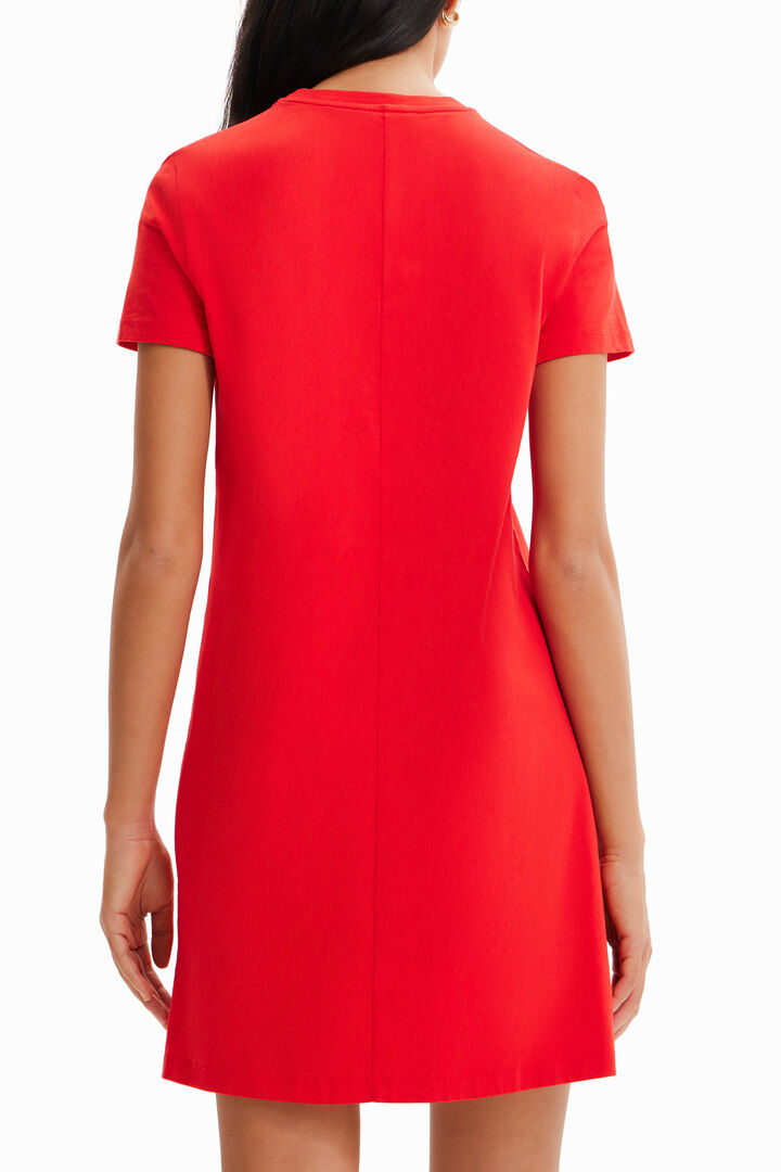 Vestido camiseta cara arty | Desigual