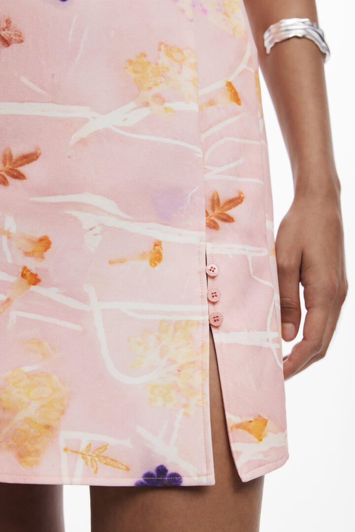 Vestido corto tirantes | Desigual