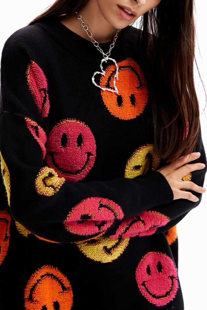 Pull oversize Smiley® | Desigual