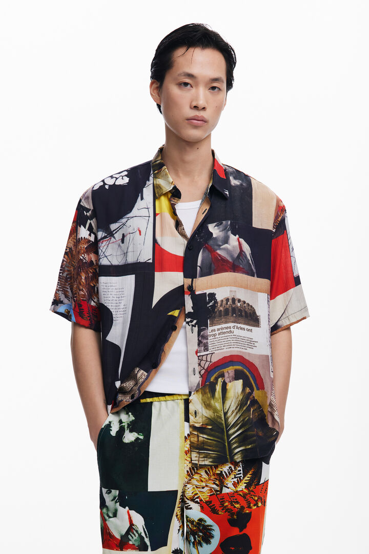 Shirt designed by Mr. Christian Lacroix | Desigual